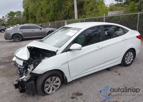 2015 Hyundai Accent Gls из США, поврежденный, VIN KMHCT4AEXFU923976